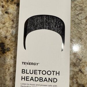 Tenergy Bluetooth Headband - Black and Gray